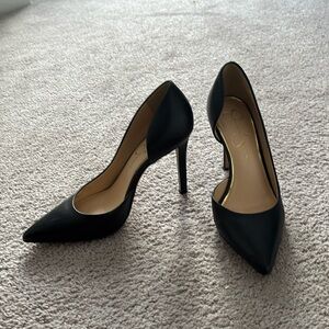 Jessica Simpson leather heels size us 7,5